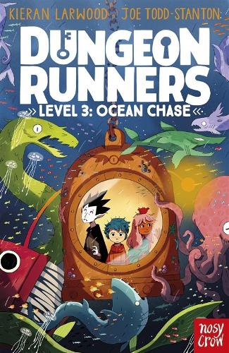 Паперова книга «Dungeon Runners: Ocean Chase», автор Кіран Ларвуд - фото №1