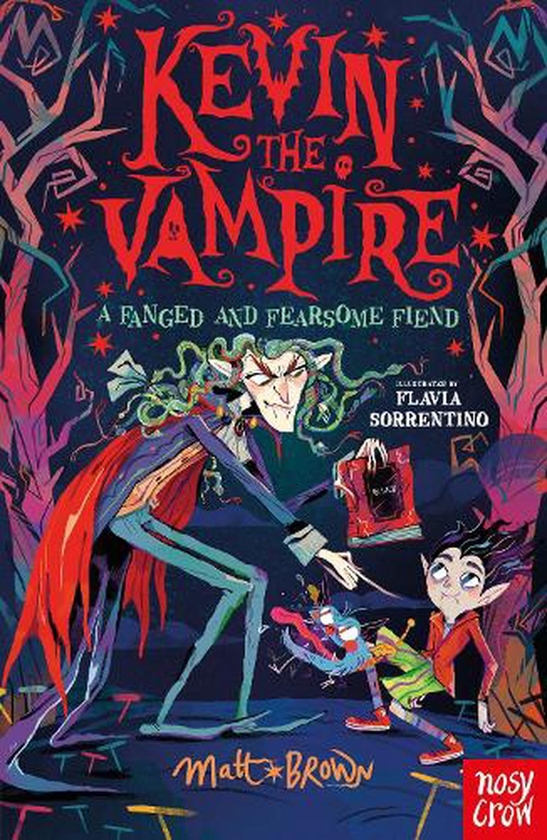 Бумажная книга «Kevin the Vampire: A Fanged and Fearsome Fiend», автор Мэтт Браун - фото №1