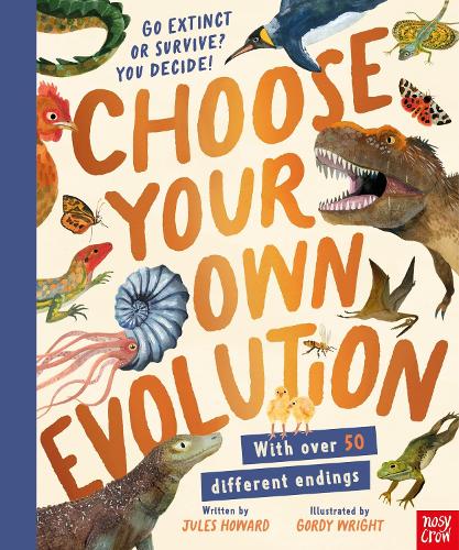 Паперова книга «Choose Your Own Evolution: Go Extinct or Survive? You Decide!», автор Джулс Ховард - фото №1