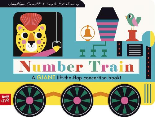Бумажная книга «Number Train», автор Джонатан Эмметт - фото №1
