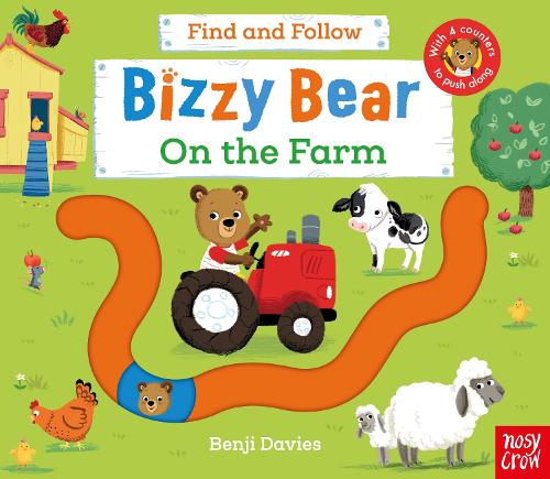 Бумажная книга «Bizzy Bear: Find and Follow On the Farm» - фото №1