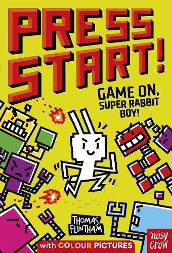Бумажная книга «Press Start! Game On, Super Rabbit Boy!», автор Томас Флинтем - фото №1