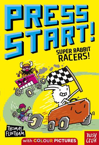 Бумажная книга «Press Start! Super Rabbit Racers!», автор Томас Флинтем - фото №1