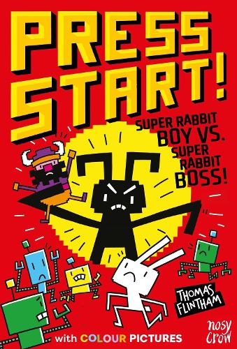 Бумажная книга «Press Start! Super Rabbit Boy vs Super Rabbit Boss!», автор Томас Флинтем - фото №1