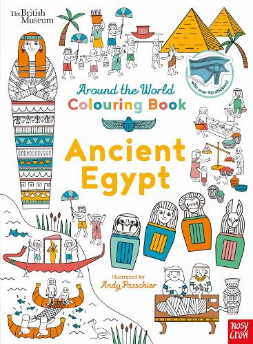 Бумажная книга «British Museum: Around the World Colouring: Ancient Egypt» - фото №1