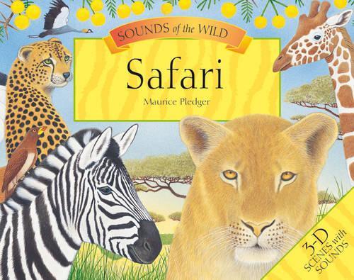 Паперова книга «Maurice Pledger Sounds of the Wild: Safari (8 Spreads Version)», автор Валері Девіс - фото №1