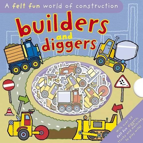 [object Object] «Felt Fun Diggers and Builders», авторів Емілі Хокінс, Ханна Вілсон - фото №1