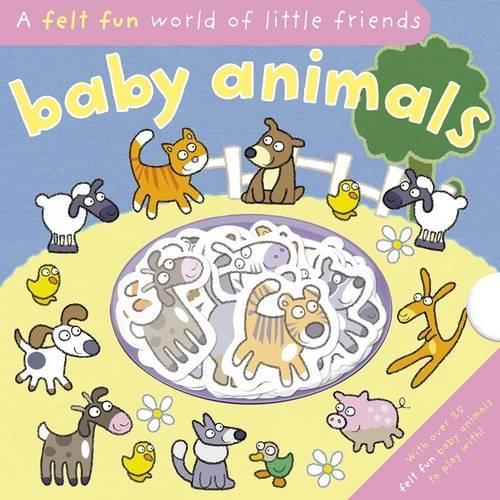 Паперова книга «Felt Fun Baby Animals», авторів Емілі Хокінс, Ханна Вілсон - фото №1