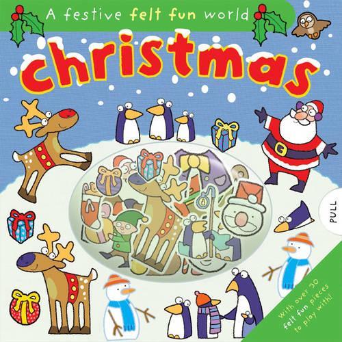 Паперова книга «Felt Fun Christmas», автор Емілі Хокінс - фото №1