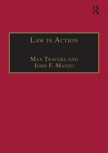 Бумажная книга «Law in Action: Ethnomethodological and Conversation Analytic Approaches to Law», авторов Джон Ф. Манзо, Макс Траверс - фото №1
