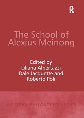 Бумажная книга «The School of Alexius Meinong», автор Лилиана Альбертацци - фото №1
