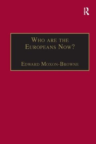 Паперова книга «Who are the Europeans Now?» - фото №1
