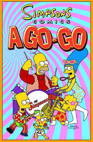 Бумажная книга «Simpsons Comics A-go-go», автор Мэтт Грёнинг - фото №1