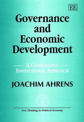 Паперова книга «Governance and Economic Development: A Comparative Institutional Approach», автор Йоахім Аренс - фото №1