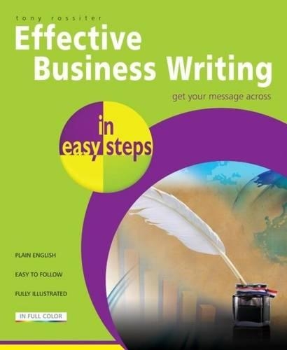 Паперова книга «Effective Business Writing in Easy Steps», автор Тоні Россітер - фото №1