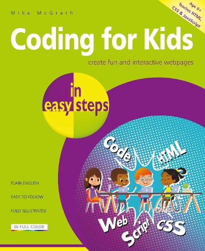 [object Object] «Coding for Kids in easy steps», автор Майк МакГрат - фото №1