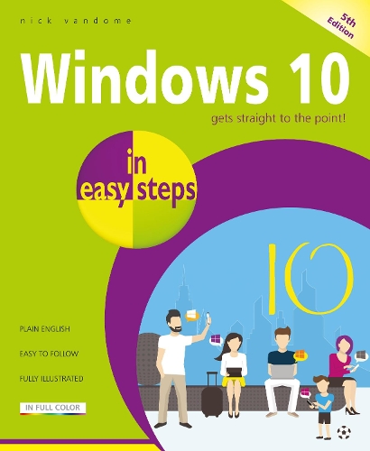 [object Object] «Windows 10 in easy steps», автор Нік Вандом - фото №1
