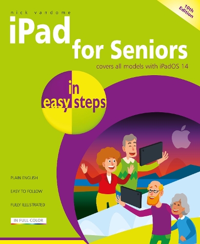 Паперова книга «iPad for Seniors in easy steps», автор Нік Вандом - фото №1