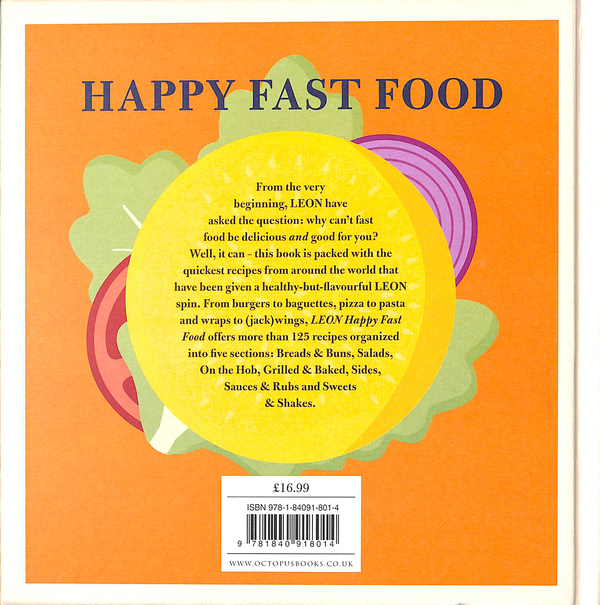 Бумажная книга «Leon Happy Fast Food», авторов Ребекка Сил, Джон Винсент, Джек Бёрк - фото №1