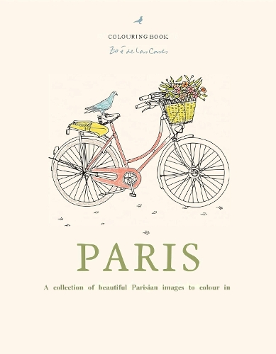 Бумажная книга «Paris: A collection of beautiful Parisian images to colour in», автор Зое де Лас Касес - фото №1
