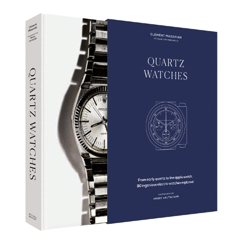 Бумажная книга «Quartz Watches: From early quartz to the Apple watch, 90 ingenious electric watches explored», автор Клеман Мазариан - фото №1