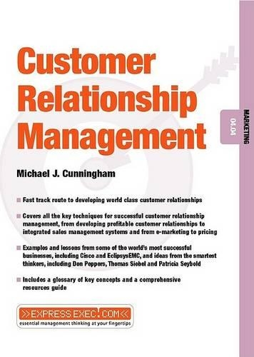 Бумажная книга «Customer Relationship Management: Marketing 04.04», автор Майкл Дж. Каннингем - фото №1