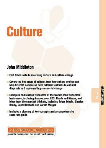 Бумажная книга «Culture: Organizations 07.04», автор Джон Миддлтон - фото №1