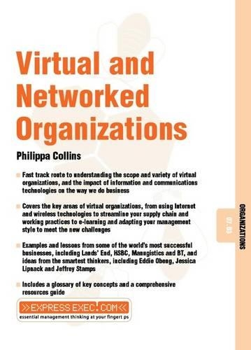 Паперова книга «Virtual and Networked Organizations: Organizations 07.03», автор Філіпа Коллінз - фото №1