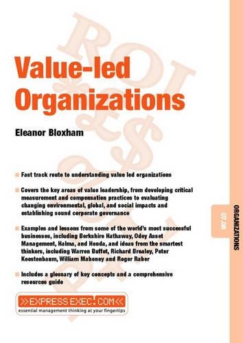 Паперова книга «Value-Led Organizations: Organizations 07.08», автор Елеонора Блоксхем - фото №1