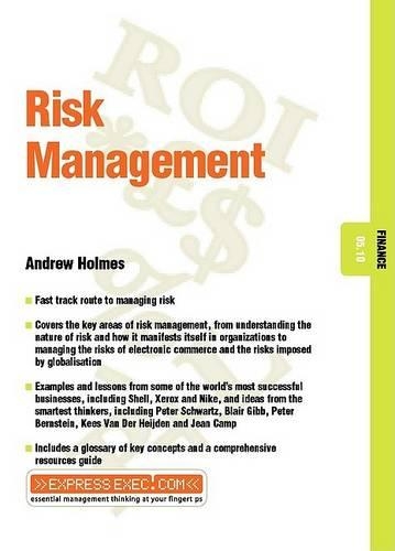 Паперова книга «Risk Management: Finance 05.10», автор Ендрю Холмс - фото №1