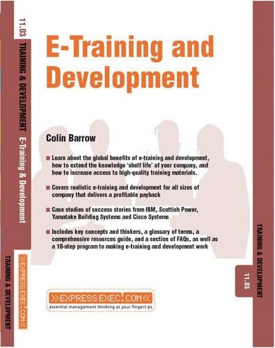[object Object] «E-Training and Development: Training and Development 11.3», автор Колин Барроу - фото №1