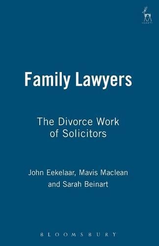 Паперова книга «Family Lawyers: The Divorce Work of Solicitors», автор Мейвіс Маклін - фото №1