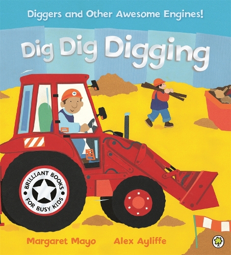 Бумажная книга «Awesome Engines: Dig Dig Digging», автор Маргарет Майо - фото №1