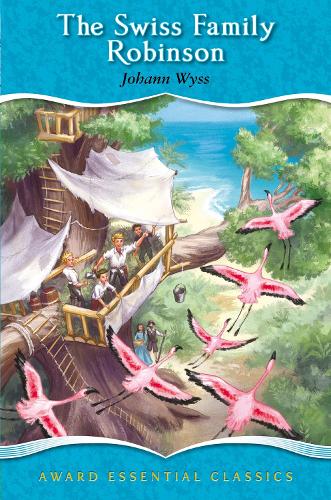 Паперова книга «The Swiss Family Robinson», автор Йоганн Девід Вісс - фото №1