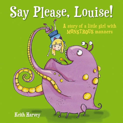 Бумажная книга «Say Please, Louise», автор Кит Харви - фото №1