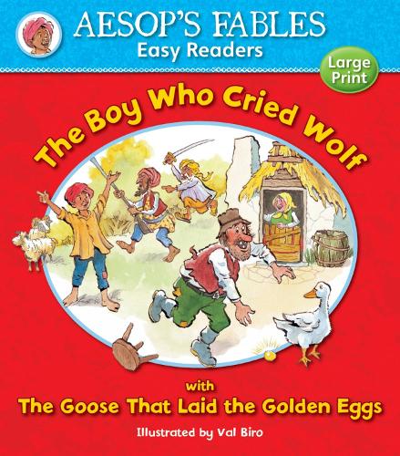 Бумажная книга «The Boy Who Cried Wolf & The Goose That Laid the Golden Eggs», автор Вэл Биро - фото №1