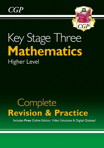 [object Object] «KS3 Maths Complete Revision & Practice – Higher (includes Online Edition, Videos & Quizzes): for Years 7, 8 and 9», автор CGP Books - фото №1