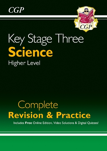 [object Object] «KS3 Science Complete Revision & Practice – Higher (includes Online Edition, Videos & Quizzes): for Years 7, 8 and 9», автор CGP Books - фото №1