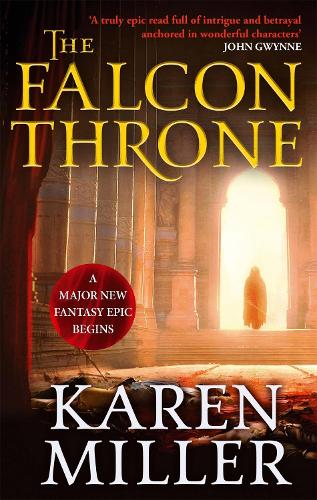 Паперова книга «The Falcon Throne: Book One of the Tarnished Crown», автор Карен Міллер - фото №1