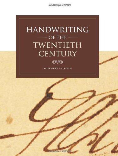 Бумажная книга «Handwriting of the Twentieth Century», автор Розмари Сассун - фото №1