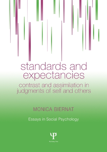 Паперова книга «Standards and Expectancies: Contrast and Assimilation in Judgments of Self and Others», автор Моніка Бірнат - фото №1