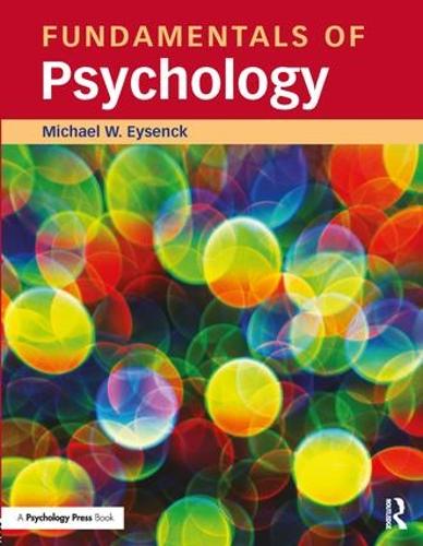 Бумажная книга «Fundamentals of Psychology», автор Майкл Айзенк - фото №1