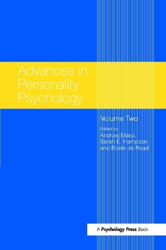 Бумажная книга «Advances in Personality Psychology: Volume II» - фото №1