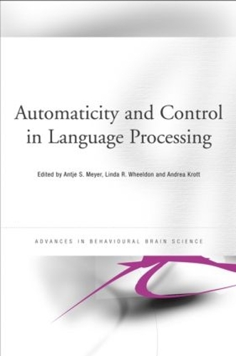 Паперова книга «Automaticity and Control in Language Processing» - фото №1