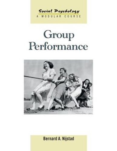 Паперова книга «Group Performance», автор Бернард А. Нейстад - фото №1