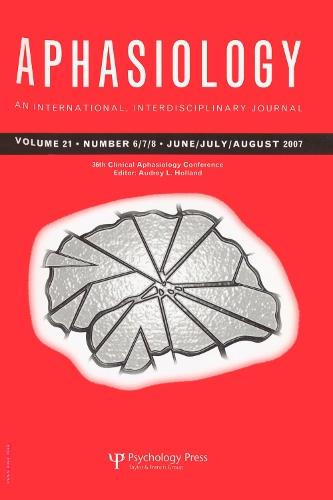 Бумажная книга «36th Clinical Aphasiology Conference: A Special Issue of Aphasiology» - фото №1