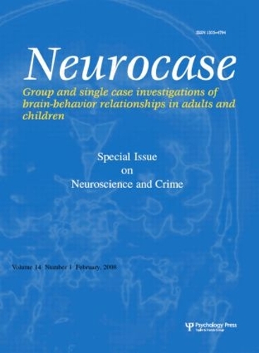 Бумажная книга «Neuroscience and Crime: A Special Issue of Neurocase» - фото №1
