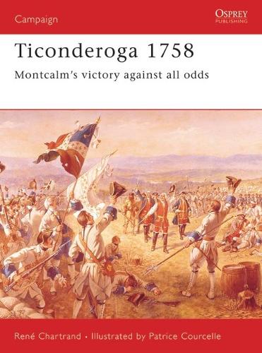 Бумажная книга «Ticonderoga 1758» - фото №1