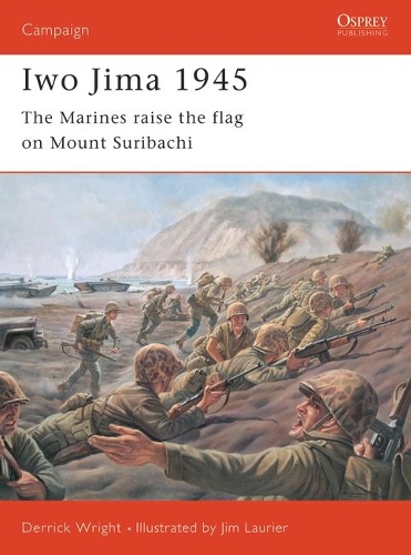 Паперова книга «Iwo Jima 1945: The Marines raise the flag on Mount Suribachi», автор Деррік Райт - фото №1