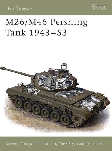 [object Object] «M26/M46 Pershing Tank 1943–53», автор Стивен Залога - фото №1